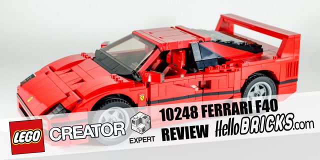 REVIEW LEGO 10248 Ferrari F40 Creator Expert