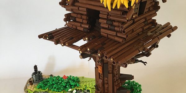 Assurancetourix et les bananes LEGO