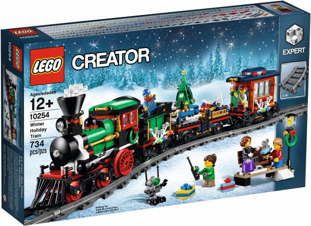 LEGO 10254 Winter Holiday Train box