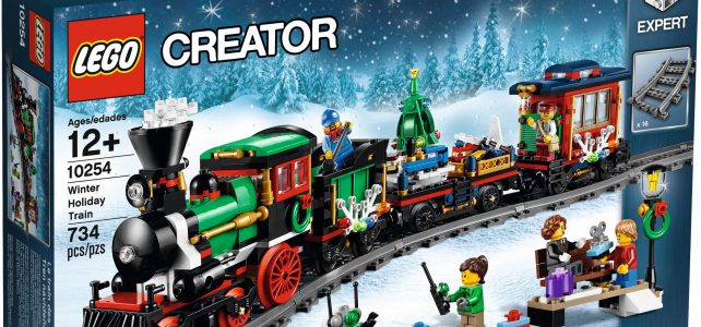 LEGO 10254 Winter Holiday Train box