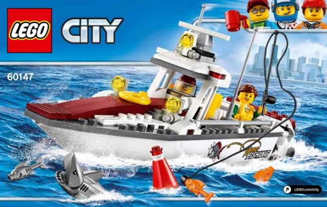 LEGO 60147 Fishing Boat LEGO City 2017