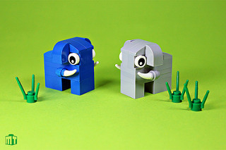 Animaux LEGO Elephant