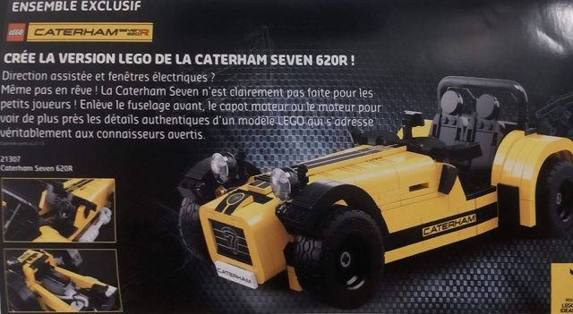 LEGO Ideas 21307 Caterham Seven 620R