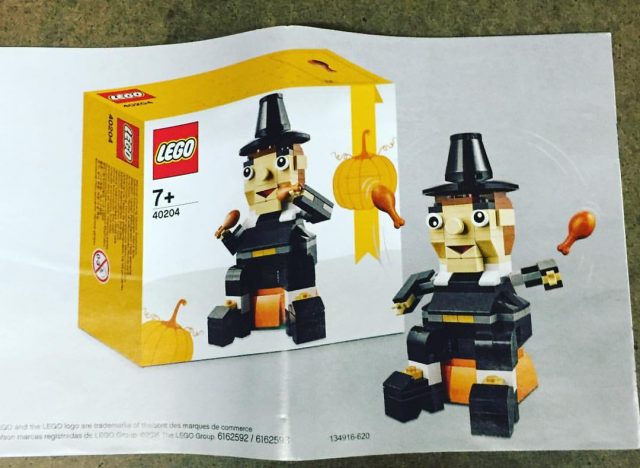 LEGO Seasonal 40204 Thanksgiving Pilgrim