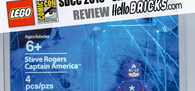 Review Lego SDCC 2016 Captain America