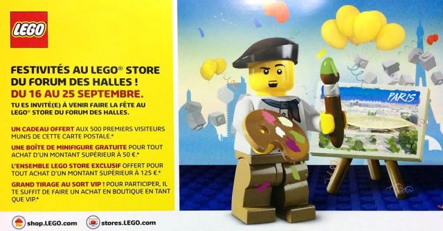 Grand Opening LEGO Store Forum des Halles