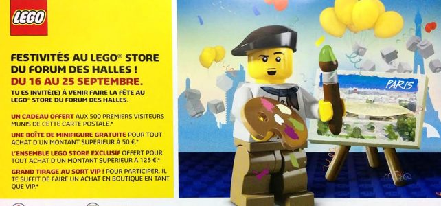 Grand Opening LEGO Store Forum des Halles