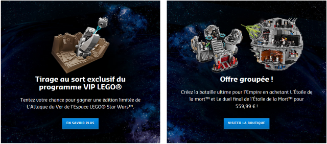 LEGO 75159 Death Star Kit ultime et tirage au sort exclusif