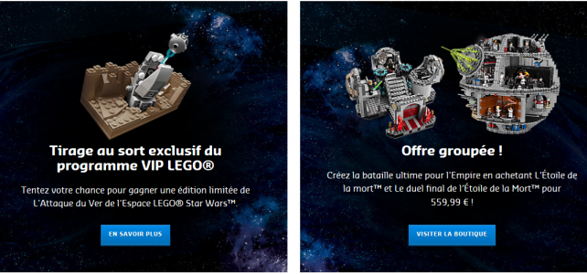 LEGO 75159 Death Star Kit ultime et tirage au sort exclusif