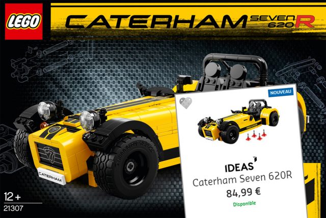 LEGO Ideas 21307 Caterham Seven 620R 