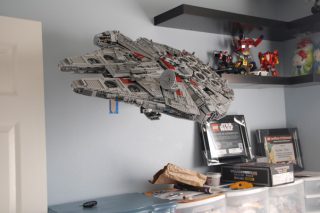 LEGO Star Wars UCS 10179 wall display