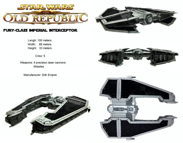 LEGO Star Wars UCS Fury-Class Sith Interceptor