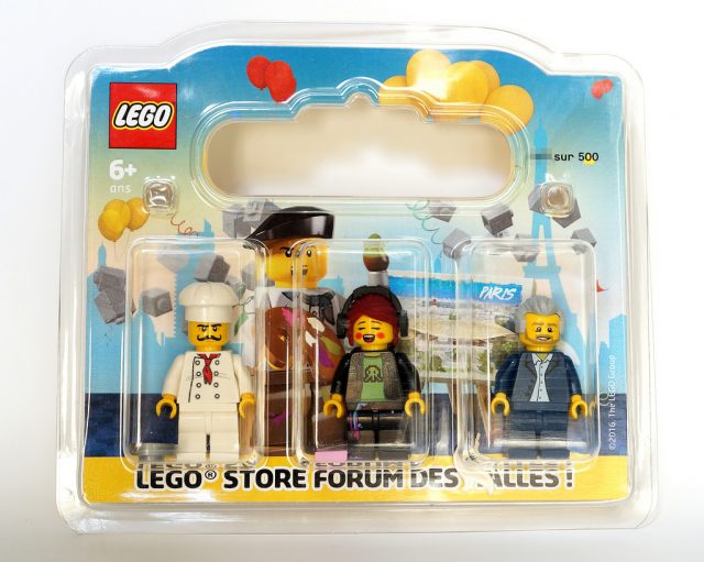 REVIEW LEGO Pack de minifigs Grand Opening LEGO Store Forum des Halles