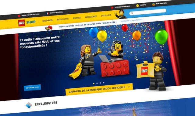 Shop@Home nouvelle boutique officielle LEGO