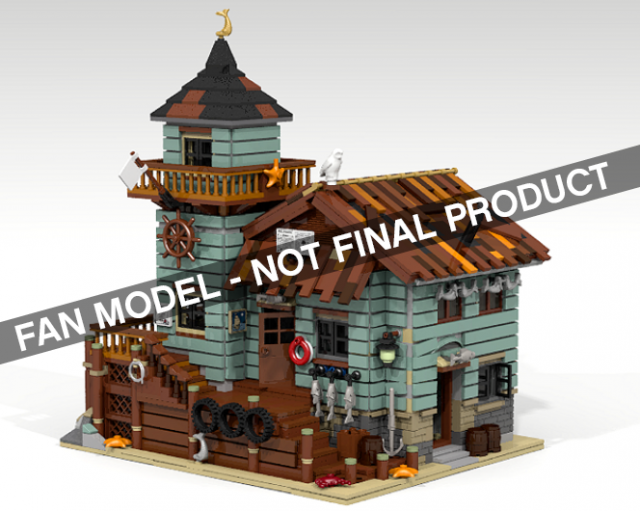 LEGO Ideas Old Fishing Store