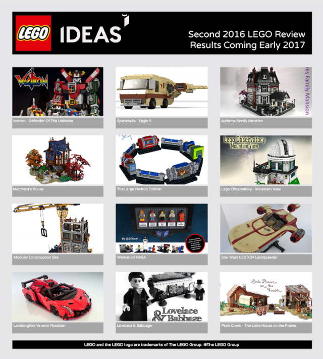 LEGO Ideas 2016 vague 2