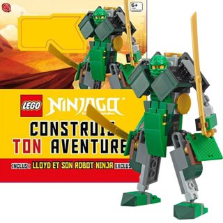 Livre LEGO Ninjago Construis ton aventure