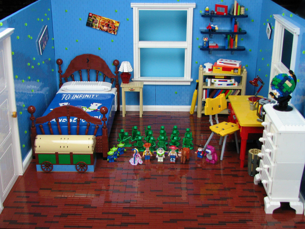 Toy Story, la chambre d