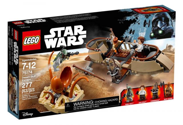 Nouveautés LEGO Star Wars 2017 - 75174 Desert Skiff Escape