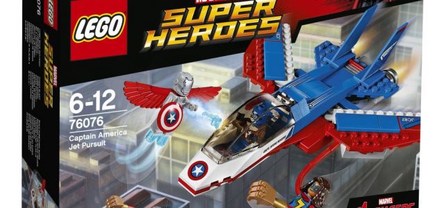 LEGO 76076 Marvel Super Heroes Captain America Jet Pursuit