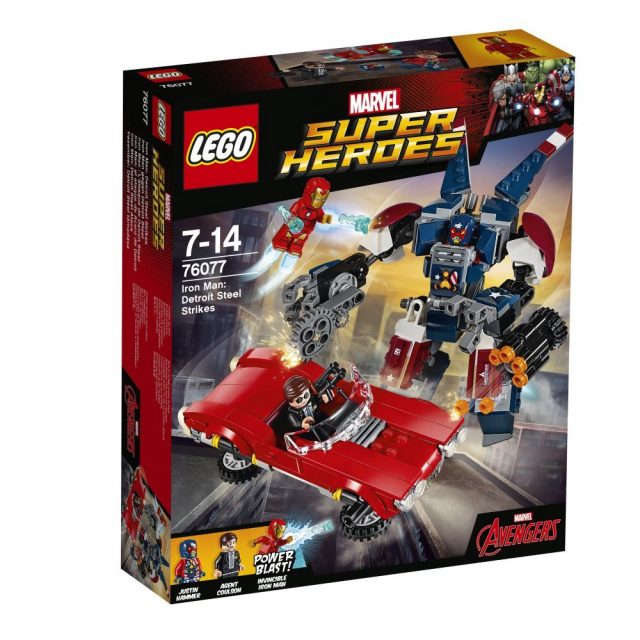 LEGO 76077 Marvel Super Heroes Iron Man Detroit Steel Strikes