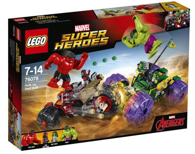 LEGO 76078 Marvel Super Heroes Hulk vs Red Hulk