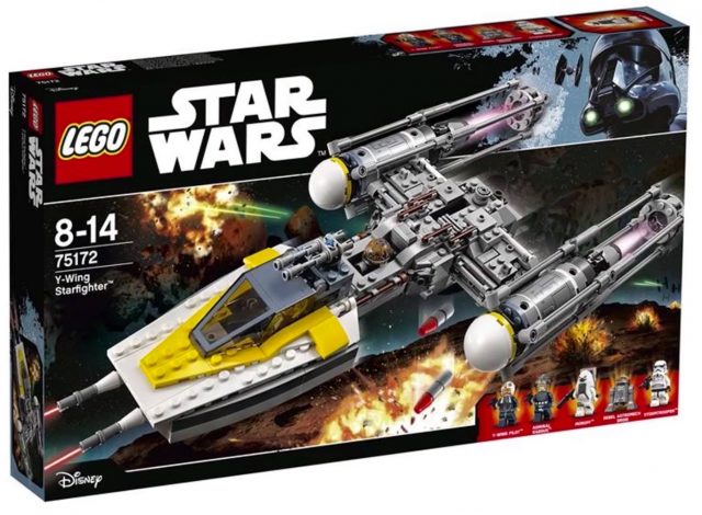 Nouveautés LEGO Star Wars 2017 75172 Y-Wing Starfighter