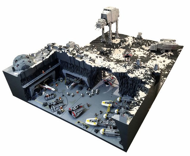 Diorama LEGO Star Wars Battlefront I & II - HelloBricks