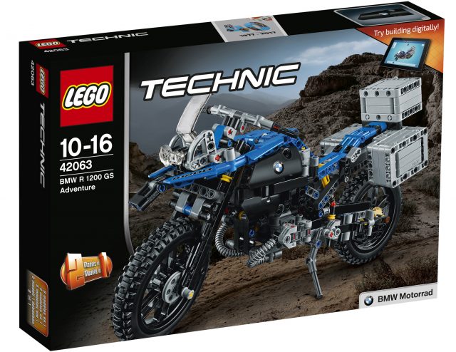 LEGO Technic 42063 BMW R 1200 R Adventure box