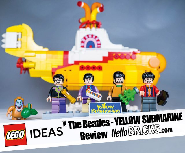 REVIEW LEGO 21306 The Beatles Yellow Submarine LEGO Ideas