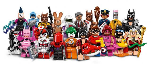 The LEGO Batman Movie minifigs à collectionner