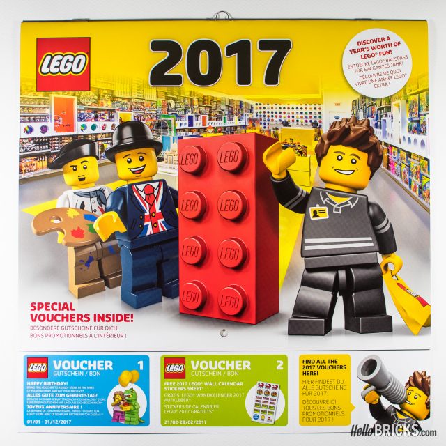 Calendrier LEGO 2017