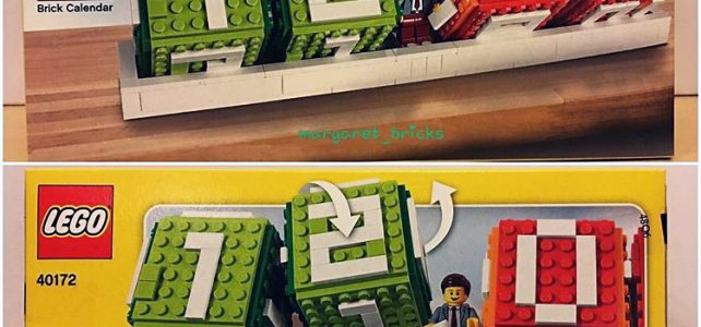 Calendrier LEGO 40172 Brick Calendar