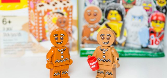Comparaison Gingerbread Man 5005156 minifig à collectionner