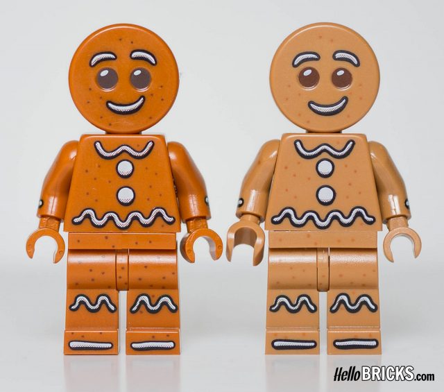 Gingerbread Man 5005156 CMF comparison