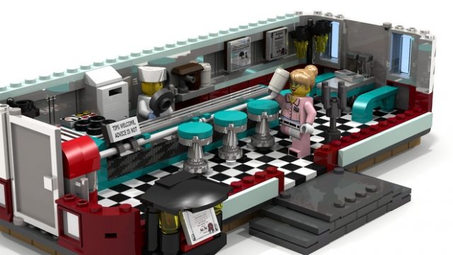 LEGO Ideas 1950's Diner