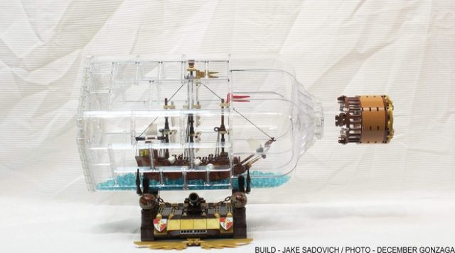 LEGO Ideas bateau en bouteille Leviathan