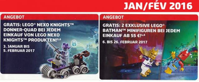 LEGO Store Calendar 2017 polybags