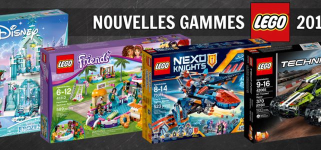 Nouvelles gammes LEGO 2017