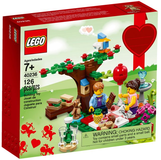 Seasonal 2017 LEGO 40236 Valentine Picnic