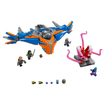 LEGO GotG2 76081 The Milano vs the Abilisk