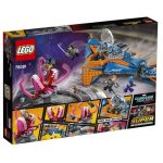 LEGO GotG2 76081 The Milano vs the Abilisk