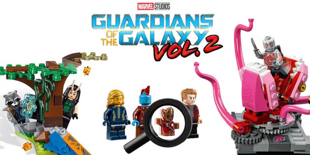LEGO Guardians of the Galaxy vol.2 minifigs