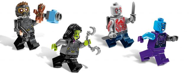 LEGO Guardians of the Galaxy vol.2 minifigs 76081