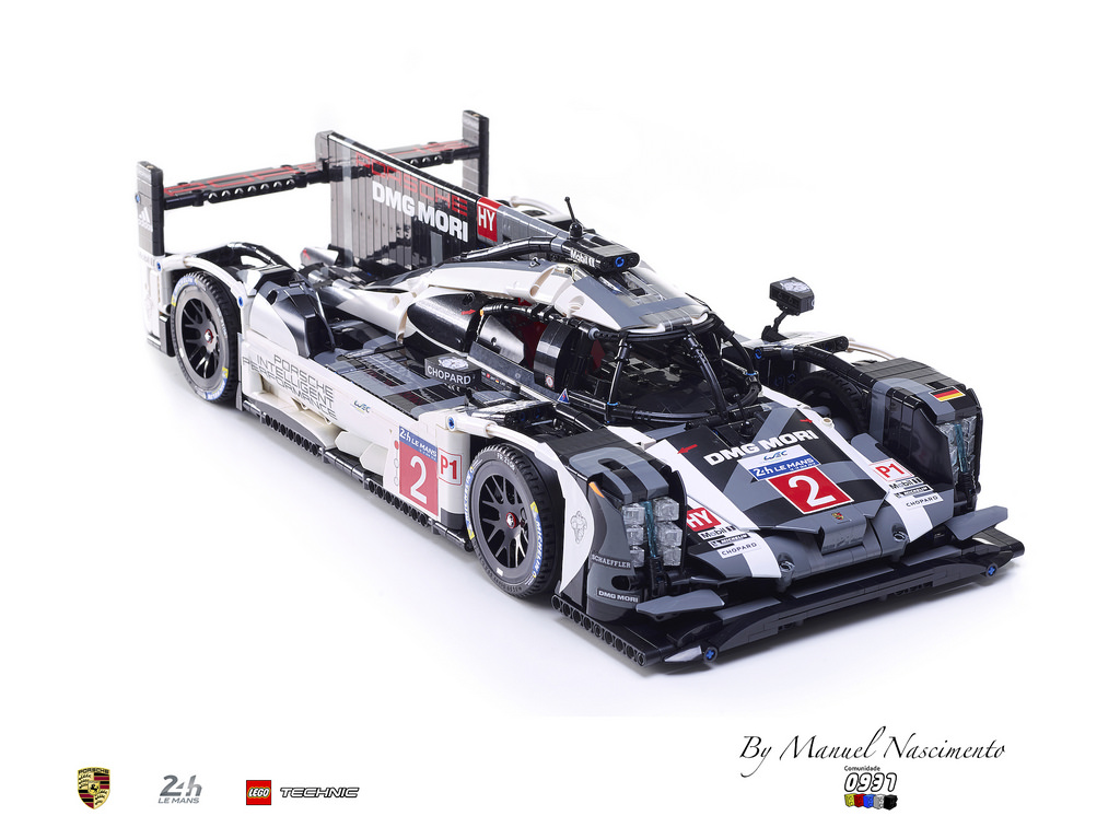 Porsche 919 Le Mans, version 2016 - HelloBricks