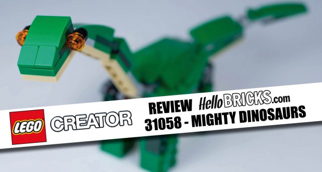 REVIEW LEGO 31058 Creator Mighty Dinosaurs