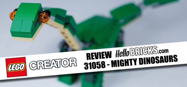 REVIEW LEGO 31058 Creator Mighty Dinosaurs