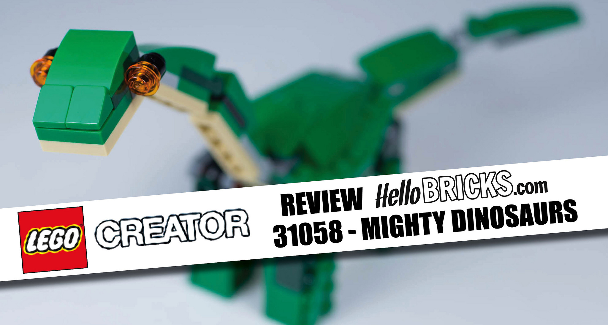 REVIEW LEGO 31058 Creator : 4 dinosaures pour le prix d'un