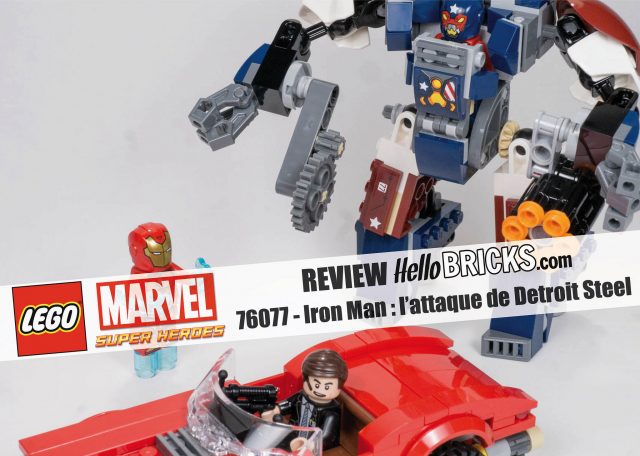 REVIEW LEGO 76077 Marvel Detroit Steel