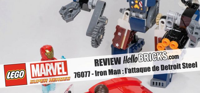 REVIEW LEGO 76077 Marvel Detroit Steel